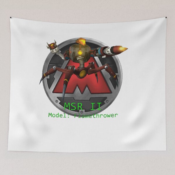 Item preview, Hardship Mischievous Shooting Alluring Msr Ii Model Flamethrower Graphic Gifts designed and sold by ChesneySingharp.