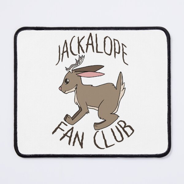 Item preview, Cute Jackalope Fan Club Cartoon designed and sold by EllieBeHe.