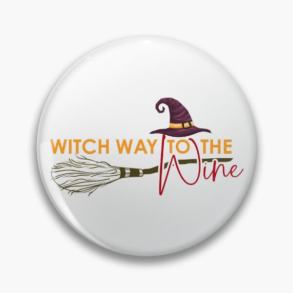 Item preview, Witch Way To The Wine designed and sold by 397HOUSE Your happy time.