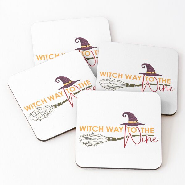 Item preview, Witch Way To The Wine designed and sold by 397HOUSE Your happy time.
