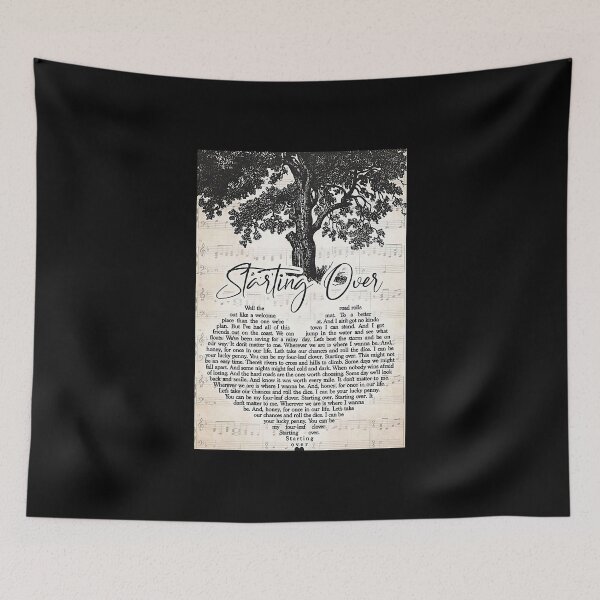 Item preview, Funny Gift Starting Over Lyrics Love You designed and sold by Ninfaserianni.