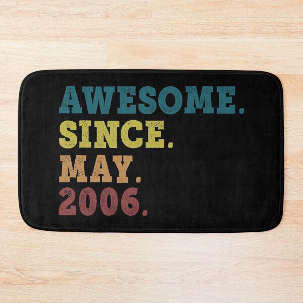 Item preview, Awesome Since May 2006 Retro Vintage 16th Birthday Gift designed and sold by designbychow.