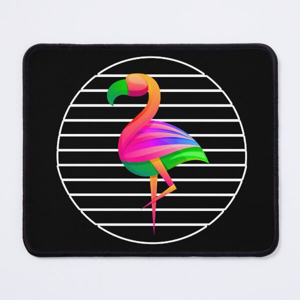 Item preview, Multicolored flamingo fluorescent colors designed and sold by Astralia.