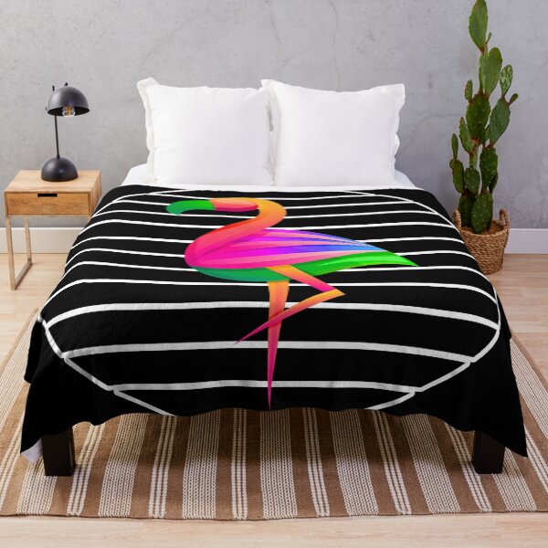 Item preview, Multicolored flamingo fluorescent colors designed and sold by Astralia.