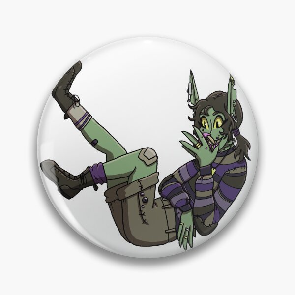 Item preview, Aesthetic Goblin Girl Eating Mushrooms designed and sold by EllieBeHe.