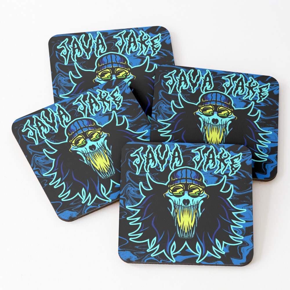Item preview, Coasters (Set of 4) designed and sold by JavaWolfDesign.