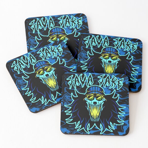 Item preview, Java Jake Logo (Blue Theme) designed and sold by JavaWolfDesign.