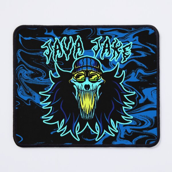 Item preview, Java Jake Logo (Blue Theme) designed and sold by JavaWolfDesign.