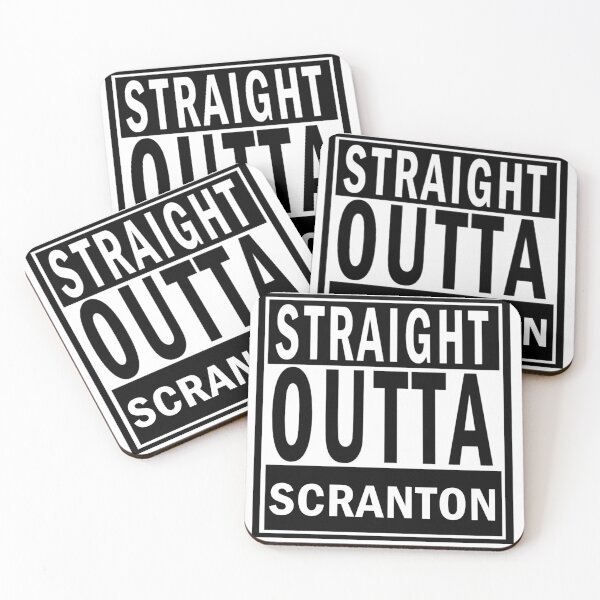 Item preview, Straight Outta Scranton - The Office Tee - The Godfather - Dwight Schrute Shirt - Funny The Office Shirts designed and sold by NerdishCouture.