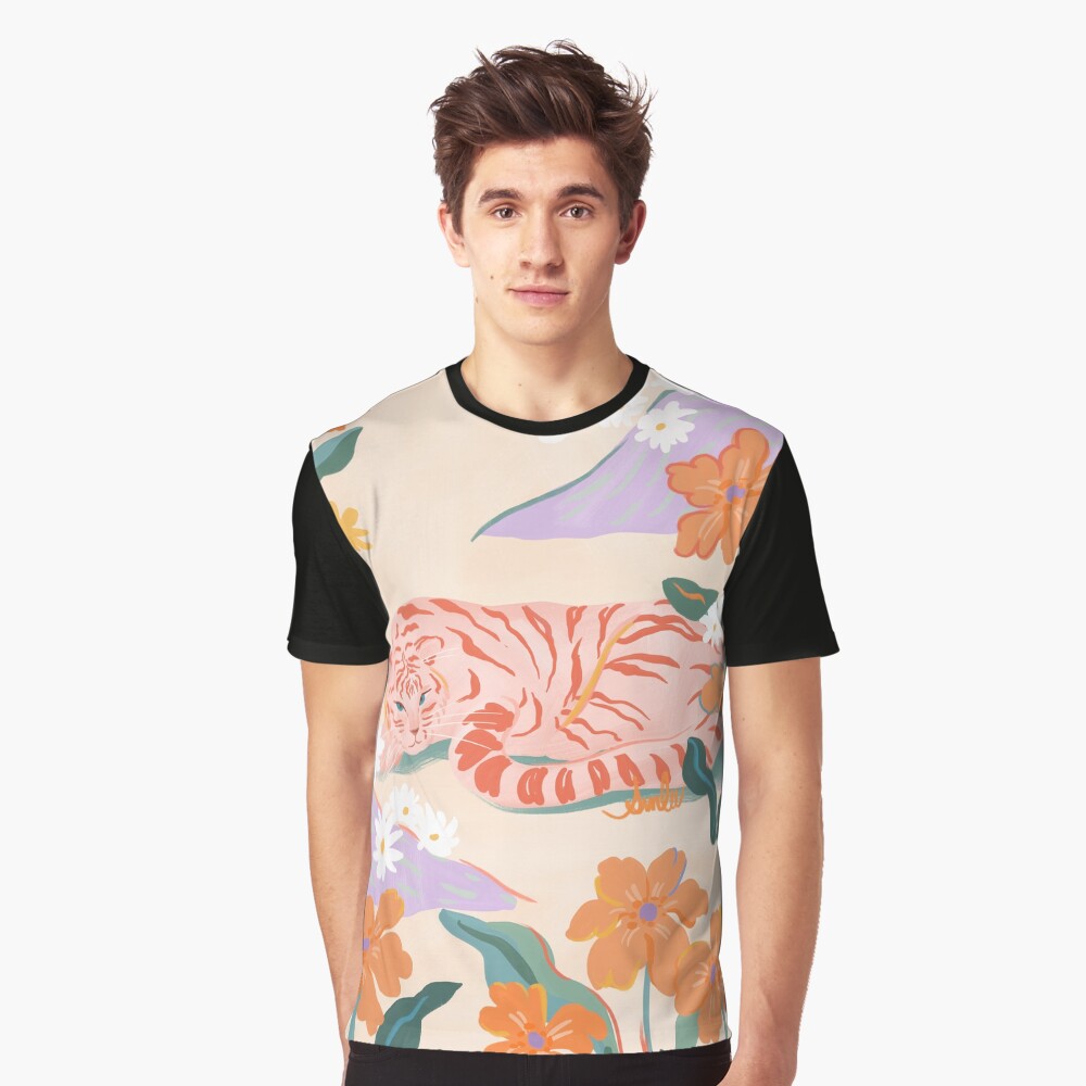 Aperçu de l'œuvre T-shirt graphique créée et vendue par sunleeart.
