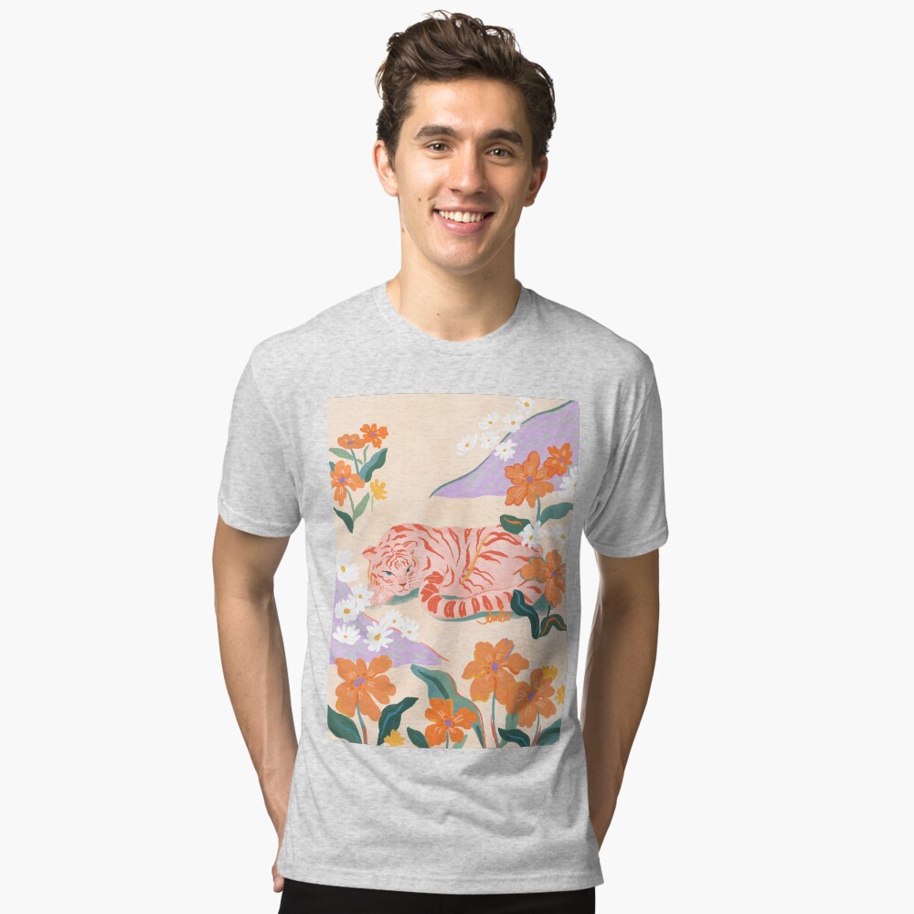Aperçu de l'œuvre T-shirt chiné créée et vendue par sunleeart.