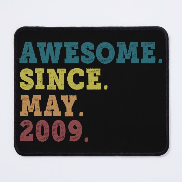 Item preview, Awesome Since May 2009 Retro Vintage 13rd Birthday Gift designed and sold by designbychow.
