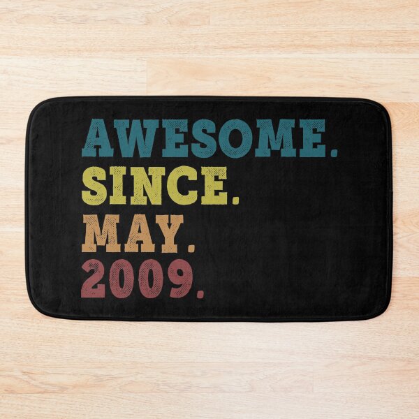 Item preview, Awesome Since May 2009 Retro Vintage 13rd Birthday Gift designed and sold by designbychow.