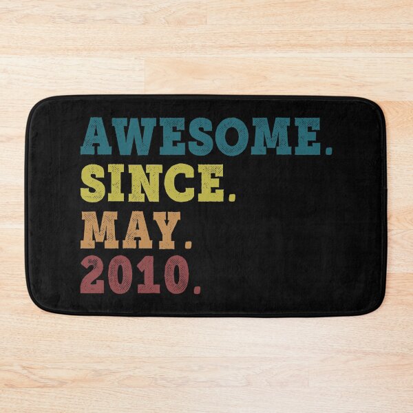 Item preview, Awesome Since May 2010 Retro Vintage 12nd Birthday Gift designed and sold by designbychow.