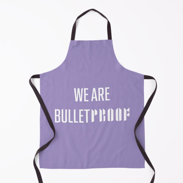 Item preview, BTS we are bulletproof white typography designed and sold by Morcawork.