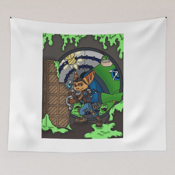 Item preview, Hardship Mischievous Shooting Alluring Ratchet And Clank Classic Fans designed and sold by ChesneySingharp.