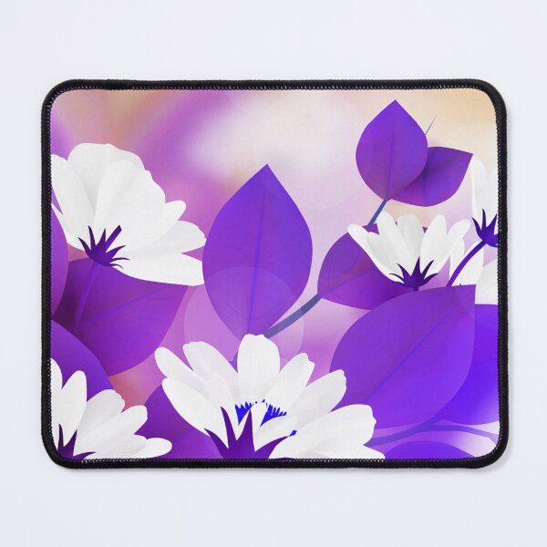 Item preview, White Violet flower Art  designed and sold by Tshirtstory.