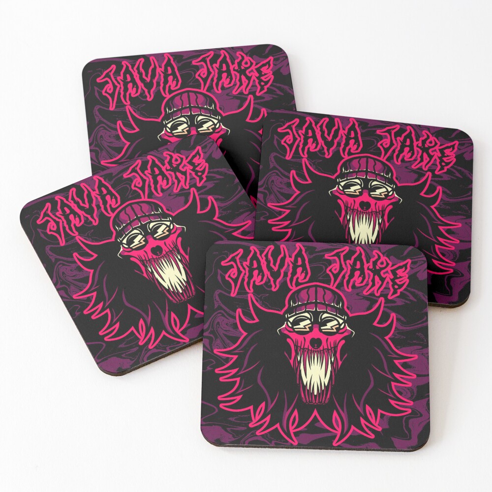 Item preview, Coasters (Set of 4) designed and sold by JavaWolfDesign.