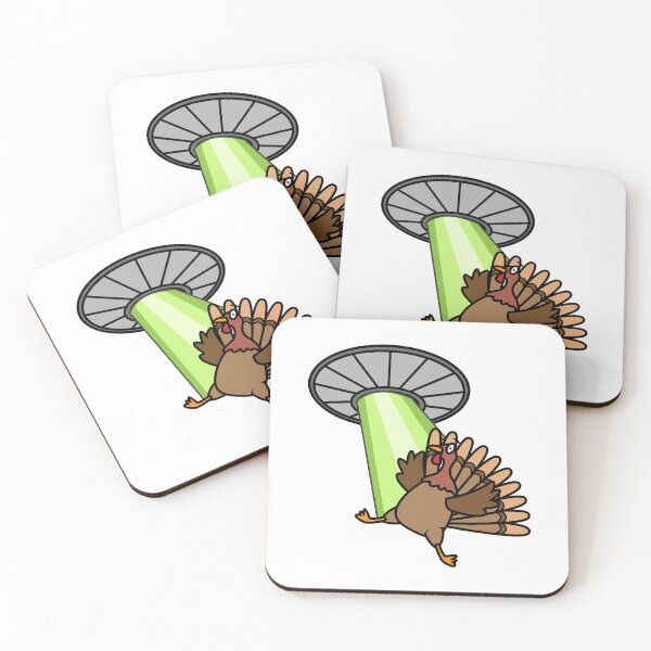 Item preview, Alien Invasion Abduction Turkey Thanksgiving designed and sold by EverythingKawai.