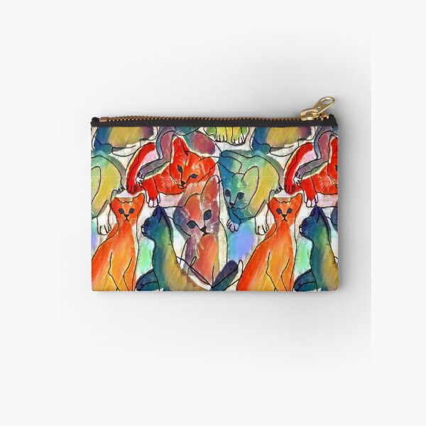 Item preview, cats , linart, color spots, multicolored cats, abyssinian cats, lots of cats, charming, cute designed and sold by Maria Mihailova.