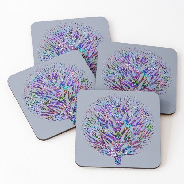 Item preview, Glam Rainbow Metallic Winter Tree designed and sold by Jane Izzy Designs.