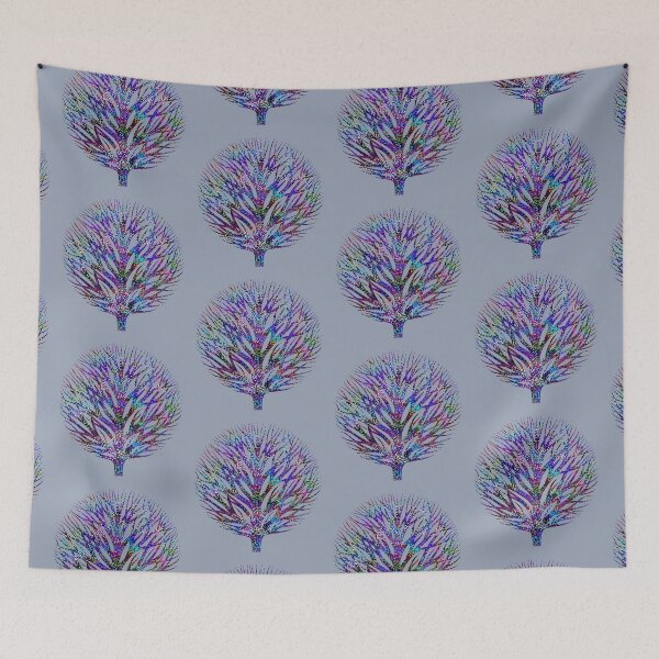Item preview, Glam Rainbow Metallic Winter Tree designed and sold by Jane Izzy Designs.