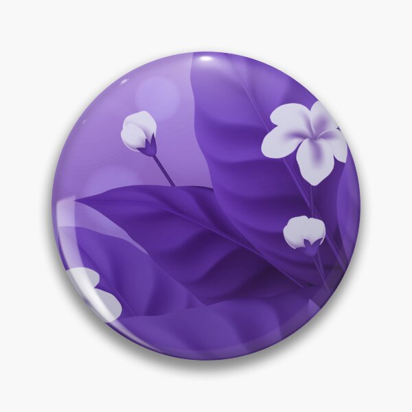 Item preview, White Violet Flowers  designed and sold by Tshirtstory.