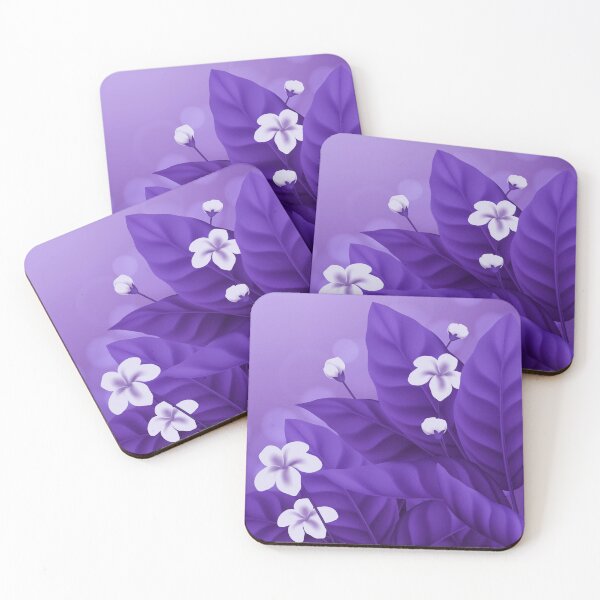 Item preview, White Violet Flowers  designed and sold by Tshirtstory.