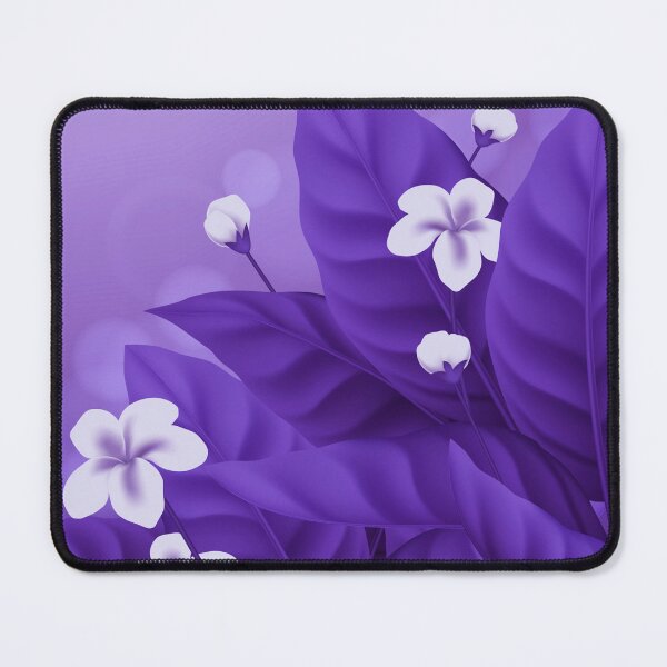 Item preview, White Violet Flowers  designed and sold by Tshirtstory.