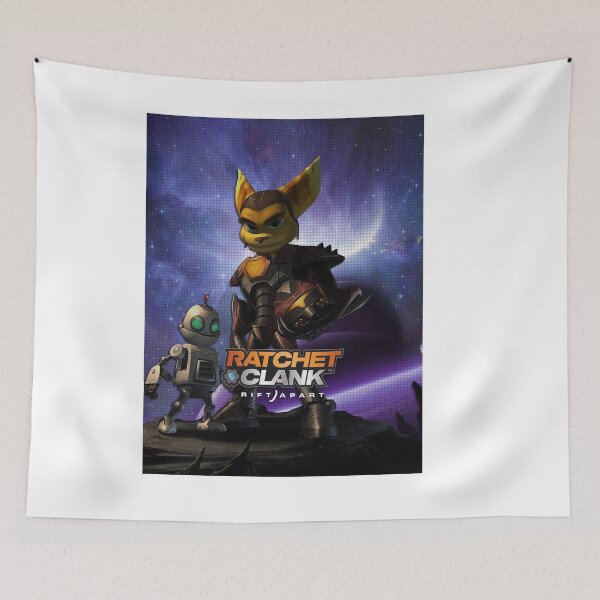 Item preview, Hardship Mischievous Shooting Alluring Ratchet And Clank Rift Apart Retro designed and sold by ChesneySingharp.