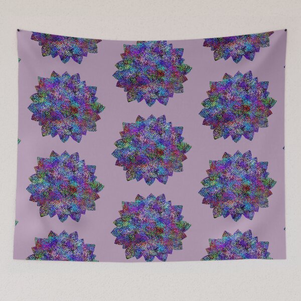 Item preview, Glam Rainbow Metallic Flower designed and sold by Jane Izzy Designs.