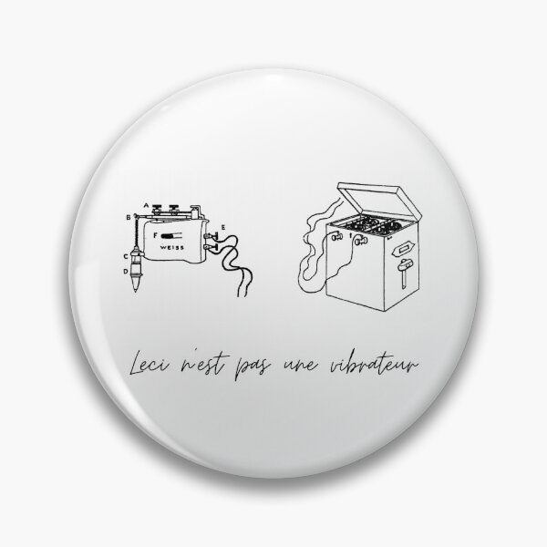 Item preview, Leci n'est pas une vibrateur designed and sold by SmutButtons.