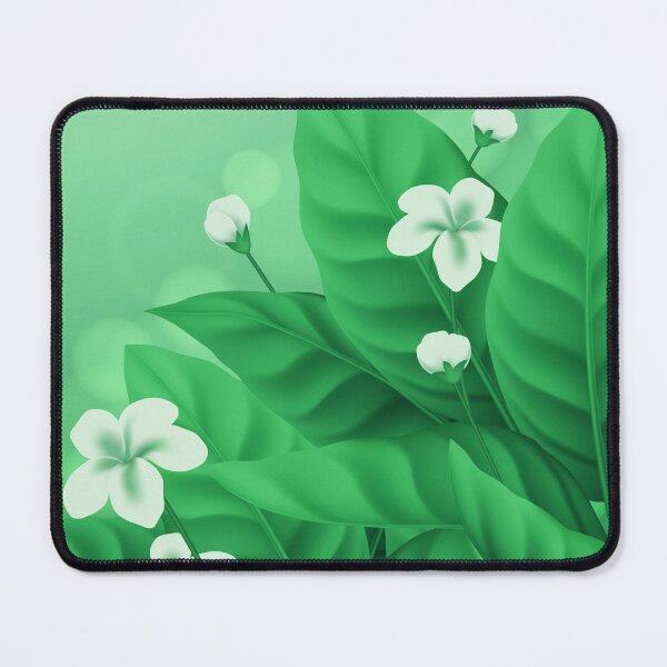 Item preview, White Green Flowers  designed and sold by Tshirtstory.