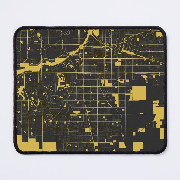 Item preview, Bakersfield Black Gold Map Art California USA designed and sold by EpicMaps.