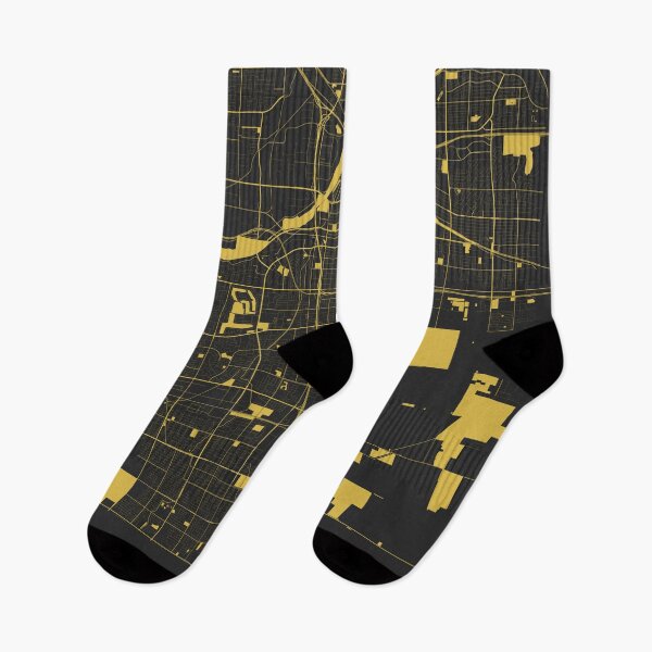 Item preview, Bakersfield Black Gold Map Art California USA designed and sold by EpicMaps.