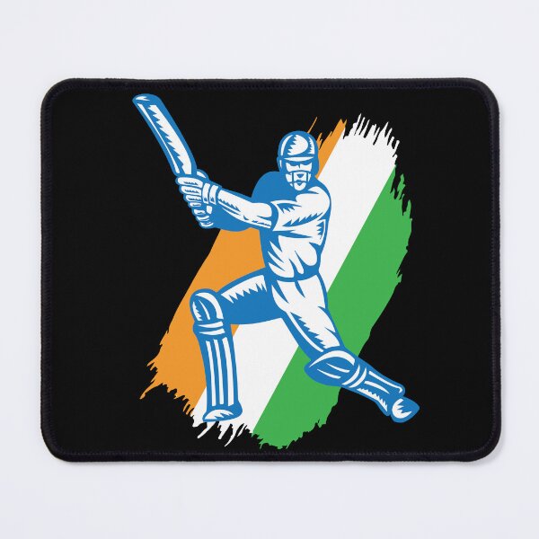 Item preview, India Indian Cricket Player Batsman Design designed and sold by alltheprints.