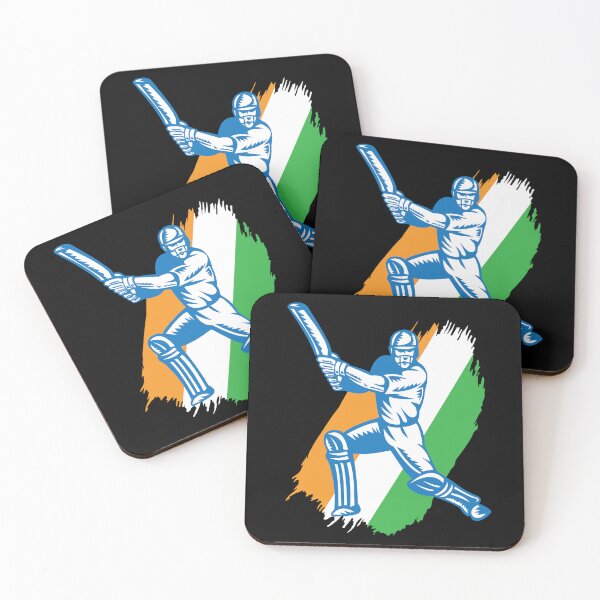 Item preview, India Indian Cricket Player Batsman Design designed and sold by alltheprints.