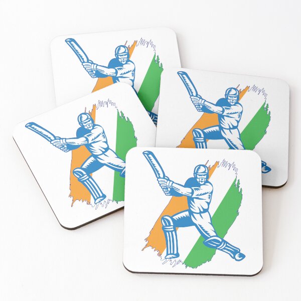 Item preview, India Indian Cricket Player Batsman Design designed and sold by alltheprints.