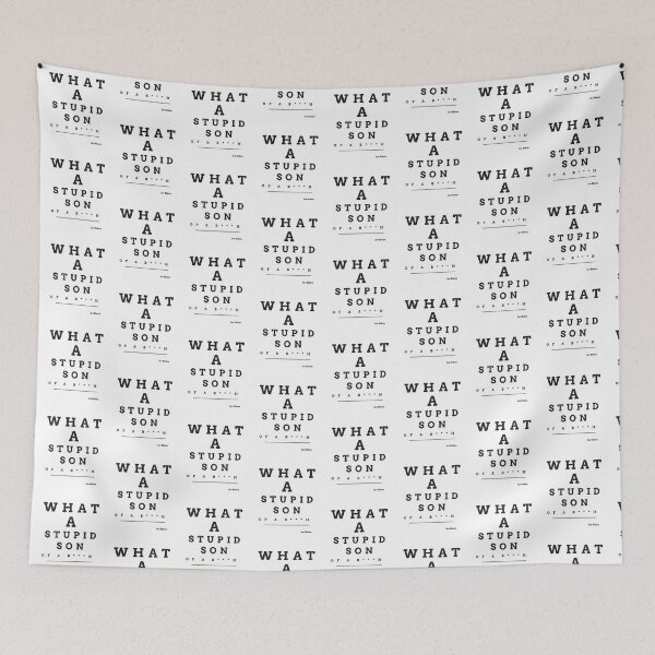 Item preview, What a stupid son of a b***h, Joe Biden, enflasyon, funny quote  designed and sold by behappyshirts.