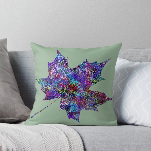 Item preview, Glam Rainbow Metallic Autumn Leaf designed and sold by Jane Izzy Designs.