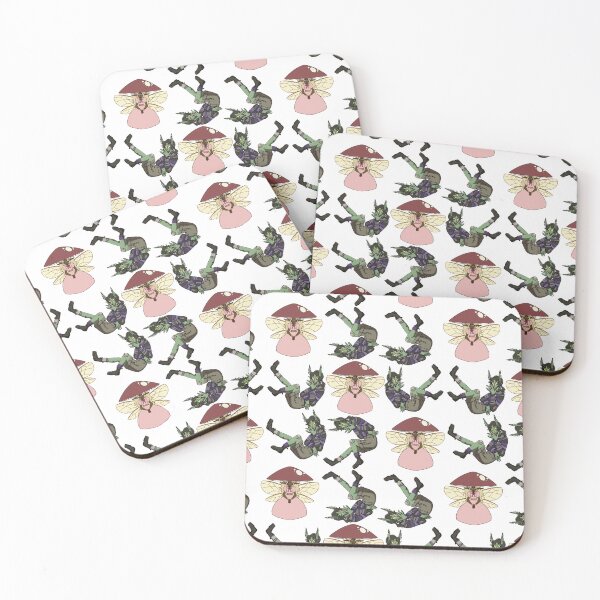 Item preview, Fairy and Goblin Cartoon Pattern designed and sold by EllieBeHe.
