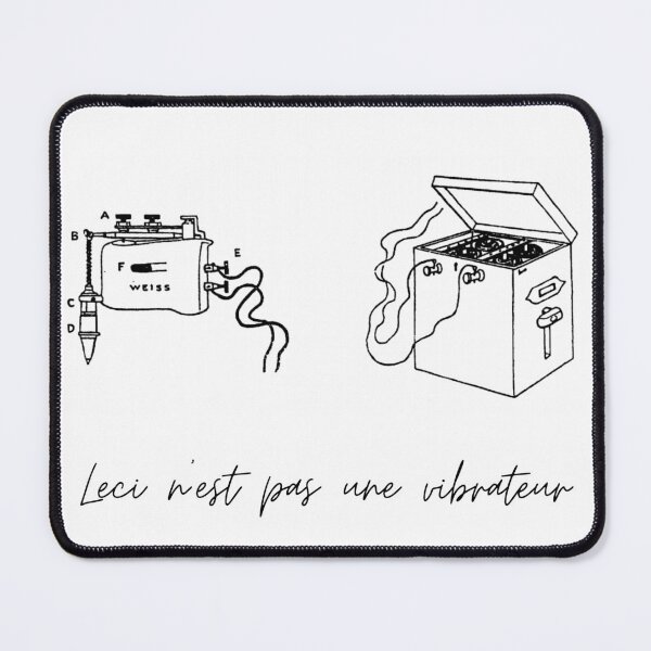 Item preview, Leci n'est pas une vibrateur designed and sold by SmutButtons.