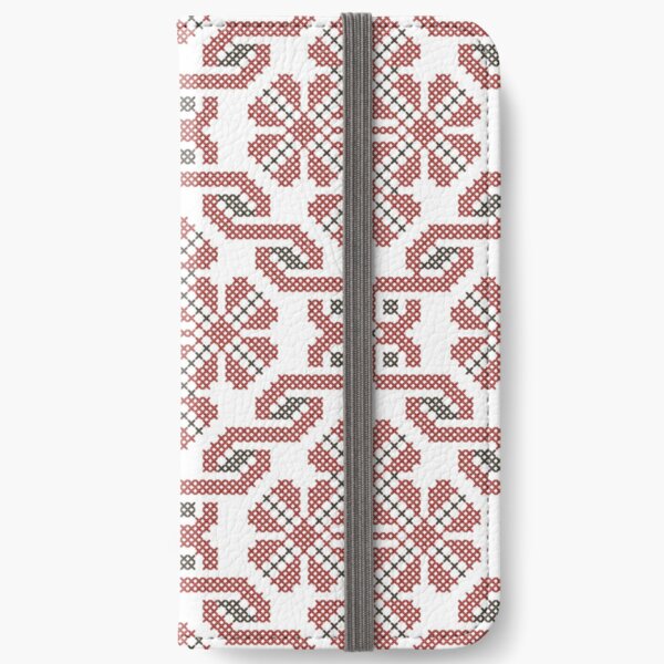 Ukrainian Flower iPhone Wallet