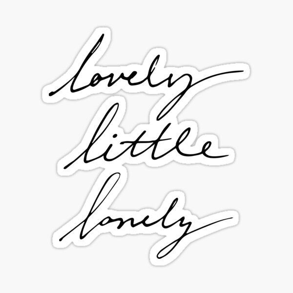 Item preview, lovely little lonely designed and sold by 17slwt.