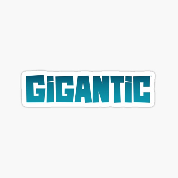 Item preview, Gigantic Logo designed and sold by ElasticOoze.