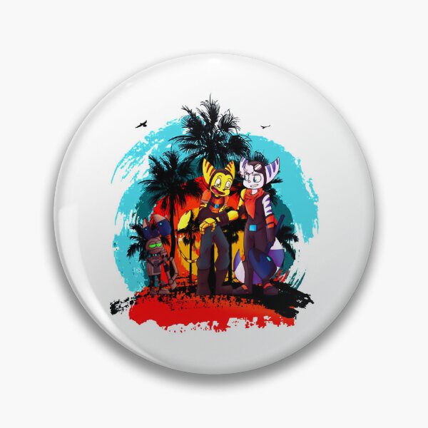 Item preview, Hardship Mischievous Shooting Alluring Tropical Sun Ratchet Perfect Giftratchet Clank Retro designed and sold by ChesneySingharp.
