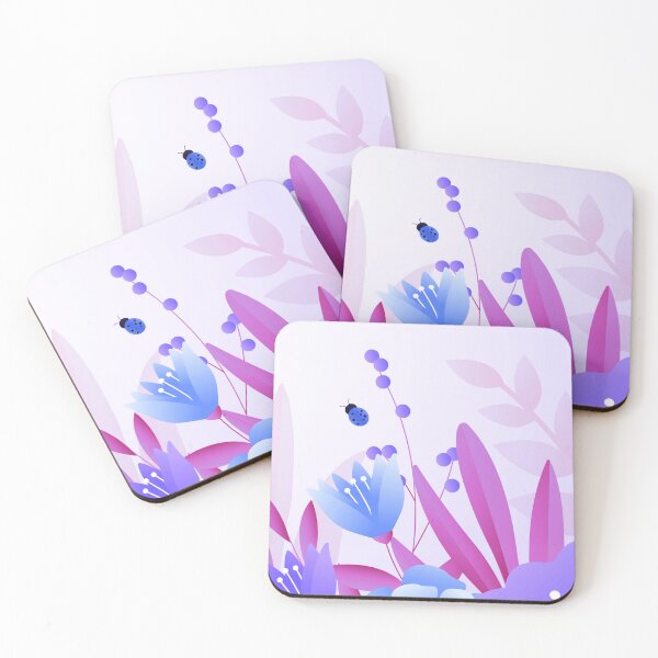 Item preview, Blue Flowers Art  designed and sold by Tshirtstory.