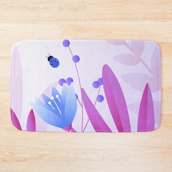 Item preview, Blue Flowers Art  designed and sold by Tshirtstory.
