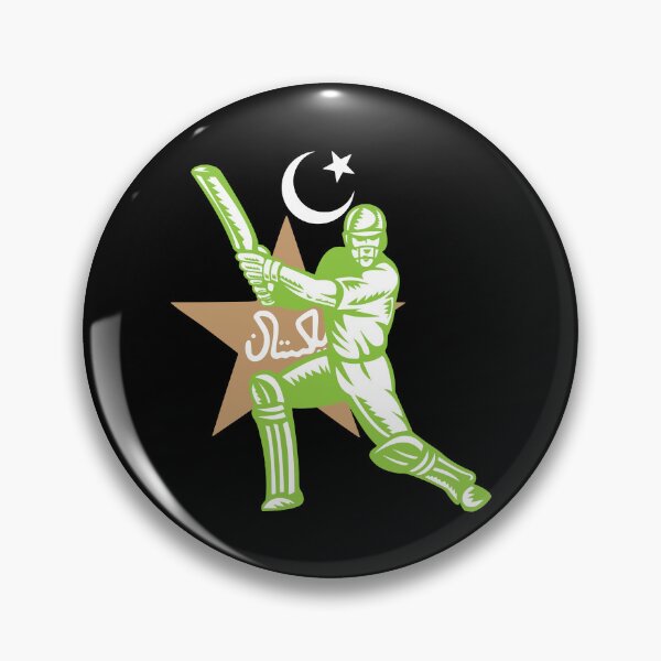Item preview, Pakistan Cricket Player Batsman Design designed and sold by alltheprints.