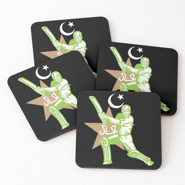 Item preview, Pakistan Cricket Player Batsman Design designed and sold by alltheprints.